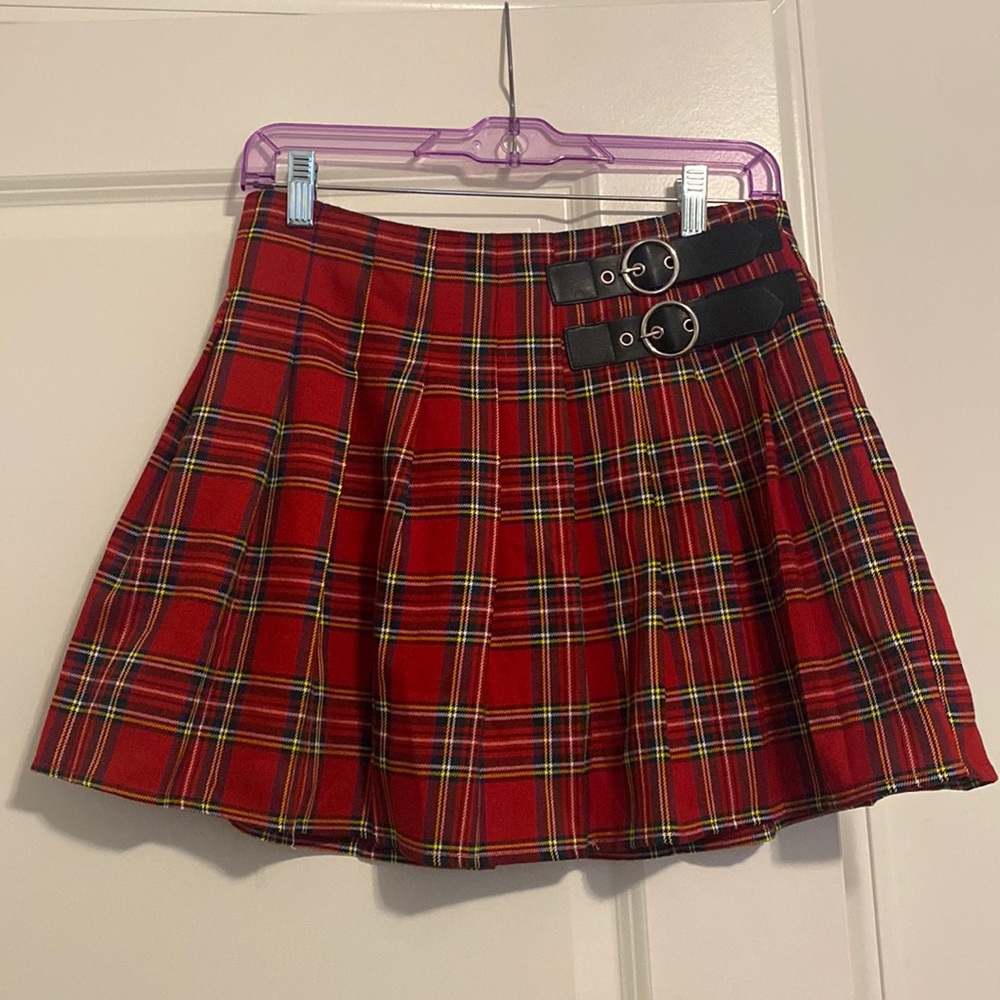 Cute Plaid Skirt